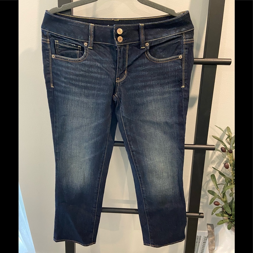 B1G1 equal/less value- American Eagle crop jeans
